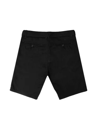 Short Noir Homme American College Chino 2