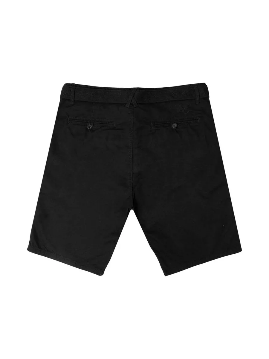 Short Noir Homme American College Chino 3