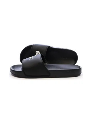 Claquettes Noires/Blanches Homme Lacoste Serve 1