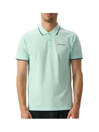 Polo Vert Homme Teddy Smith Pasian 2 11316819D 1