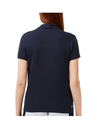 T-Shirt Marine Femme Lacoste TF9246 3