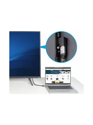 Right Angle HDMI 2.0 Adapter M/F 4K60 7