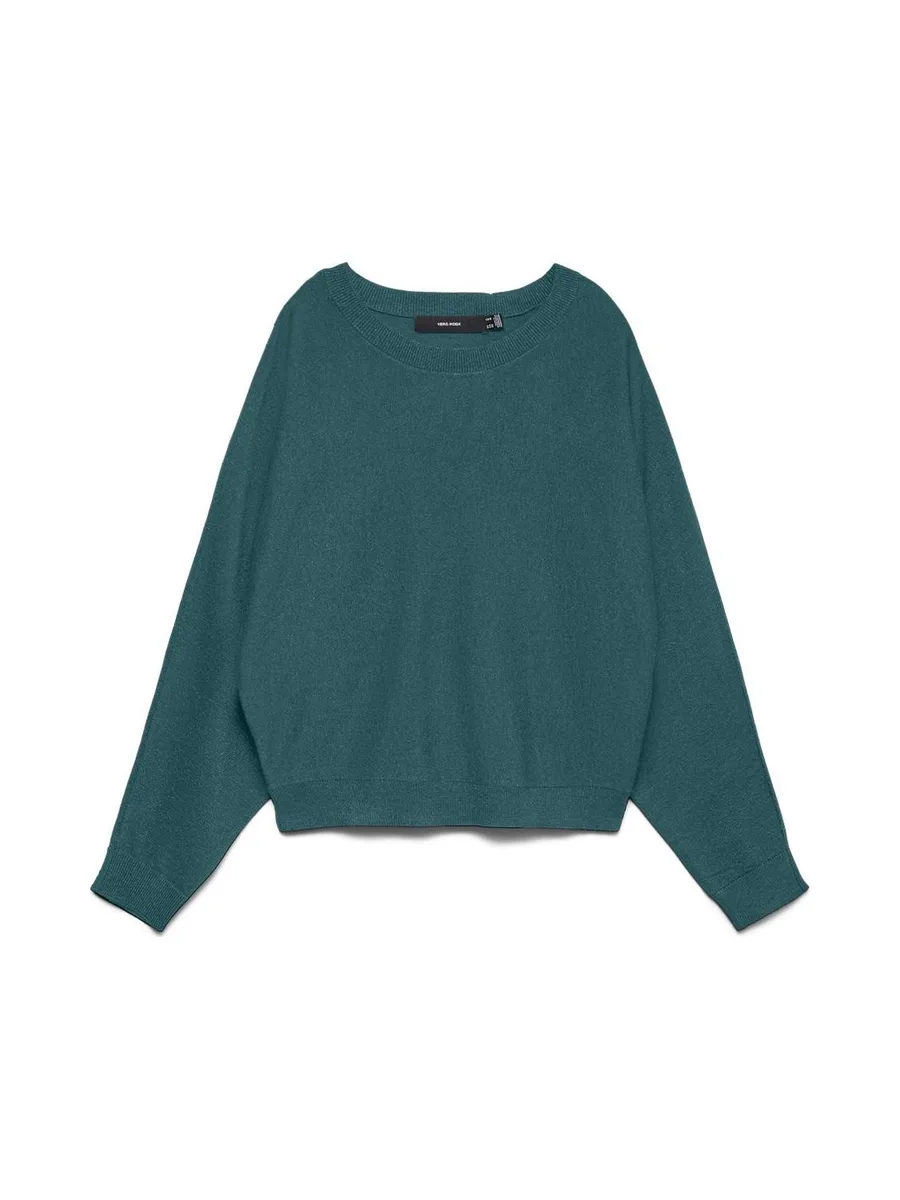 Pull Bleu Femme Vero Moda Happyglitter Batwing 1
