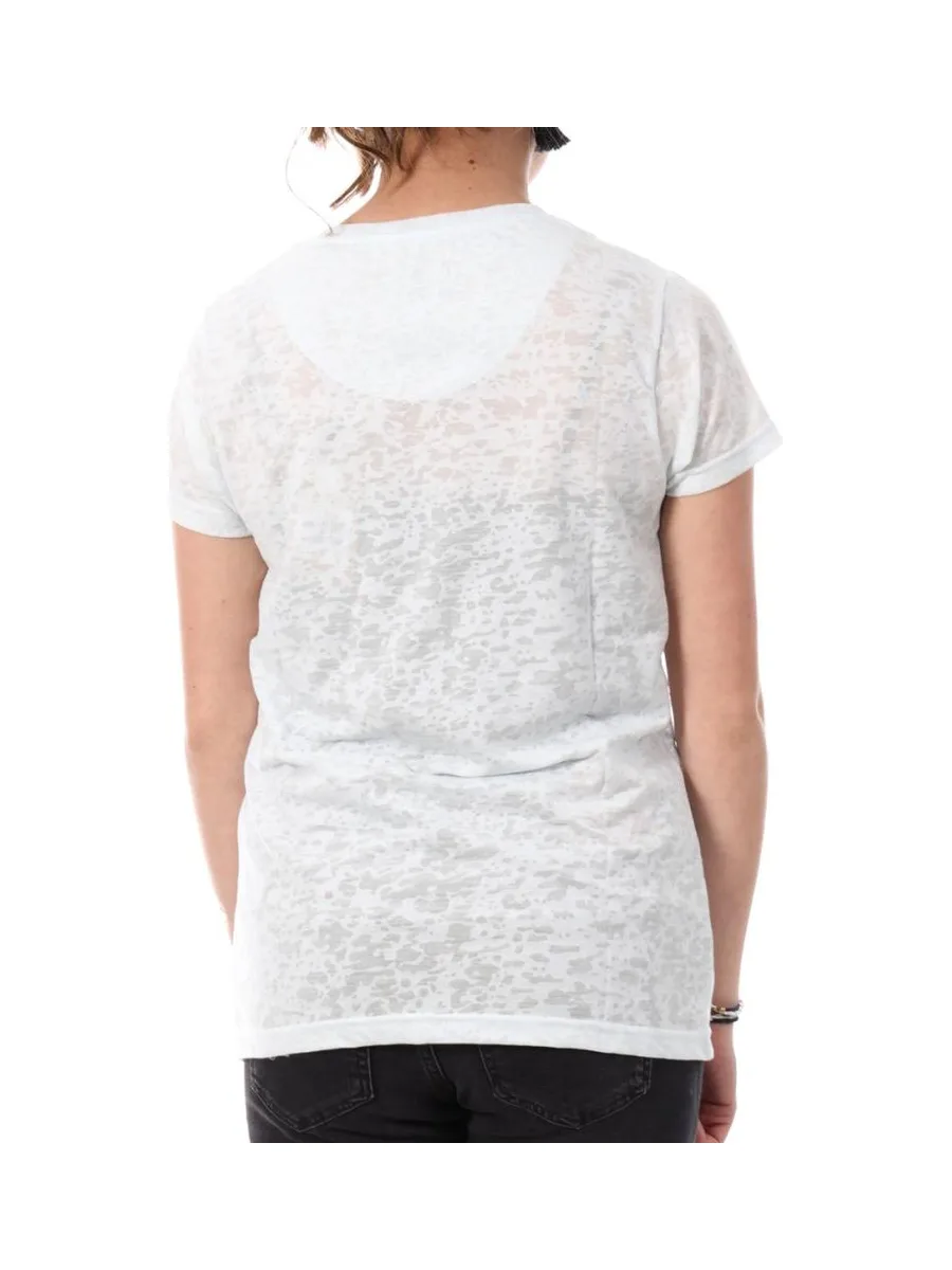 T-shirt Bleu Clair Femme Von Dutch Classic 3