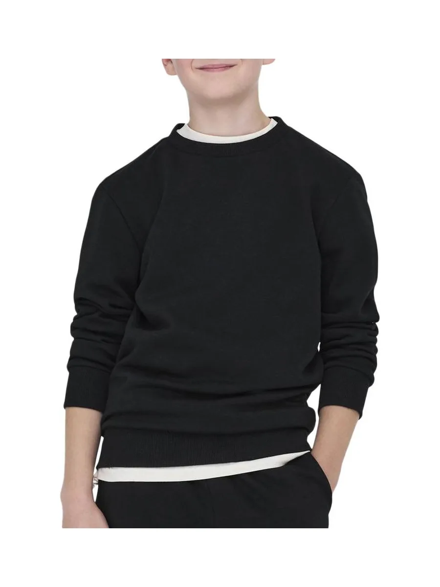 Sweat Noir Garçon Only & Sons Ceres Crew 1