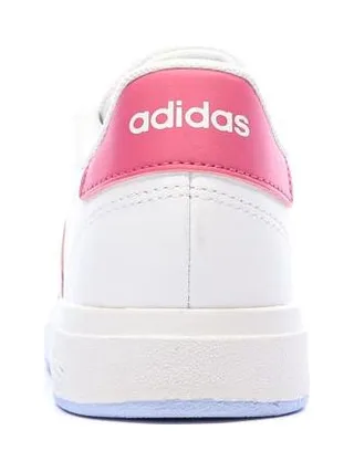 Baskets Blanches/Roses Fille Adidas Grand Court 2.00 3