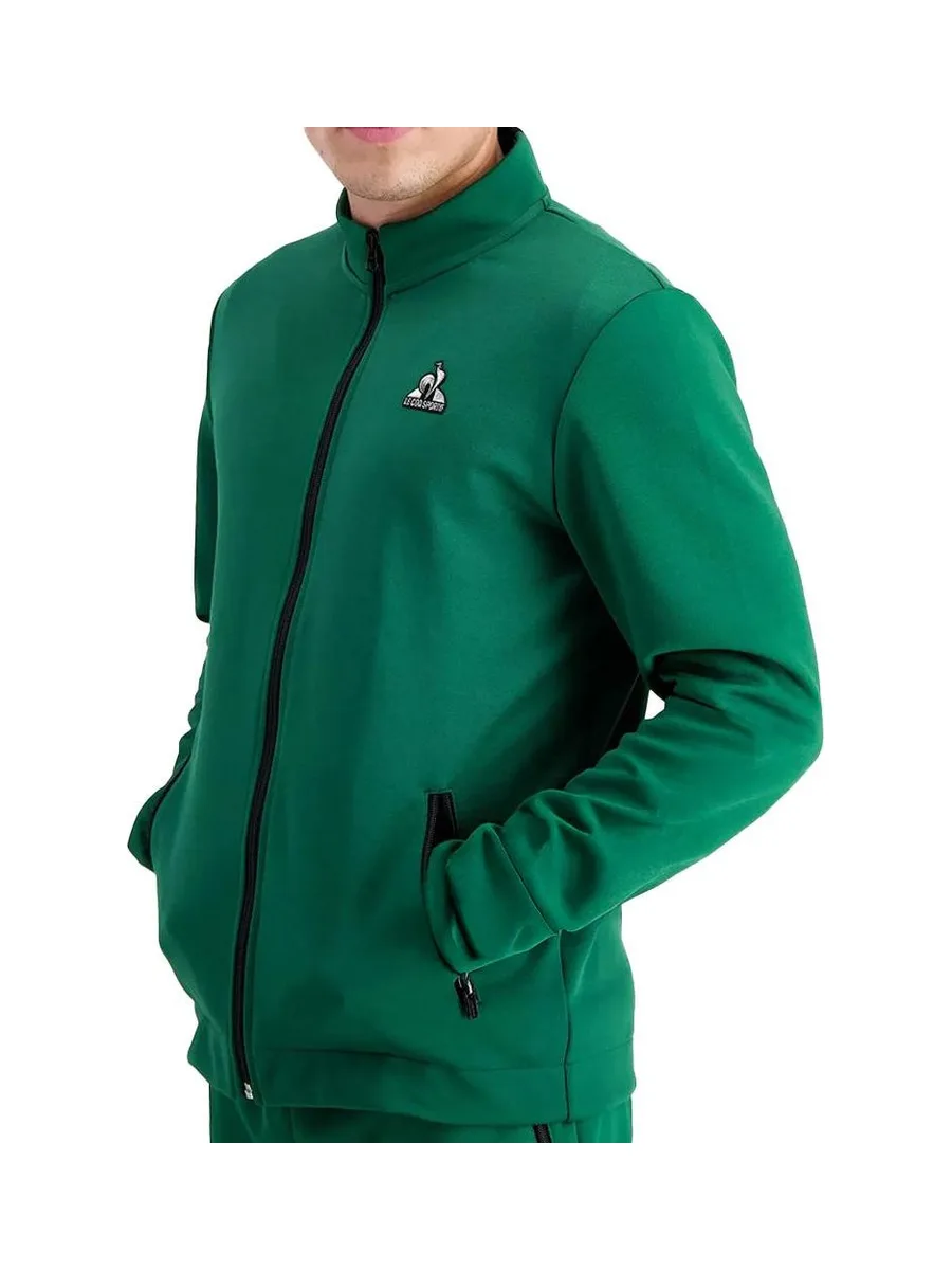 Veste Vert Homme Le Coq Sportif Spe Fz Sweat 2