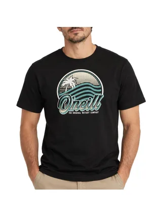 T-Shirt Noir Homme O'Neill Wave 1