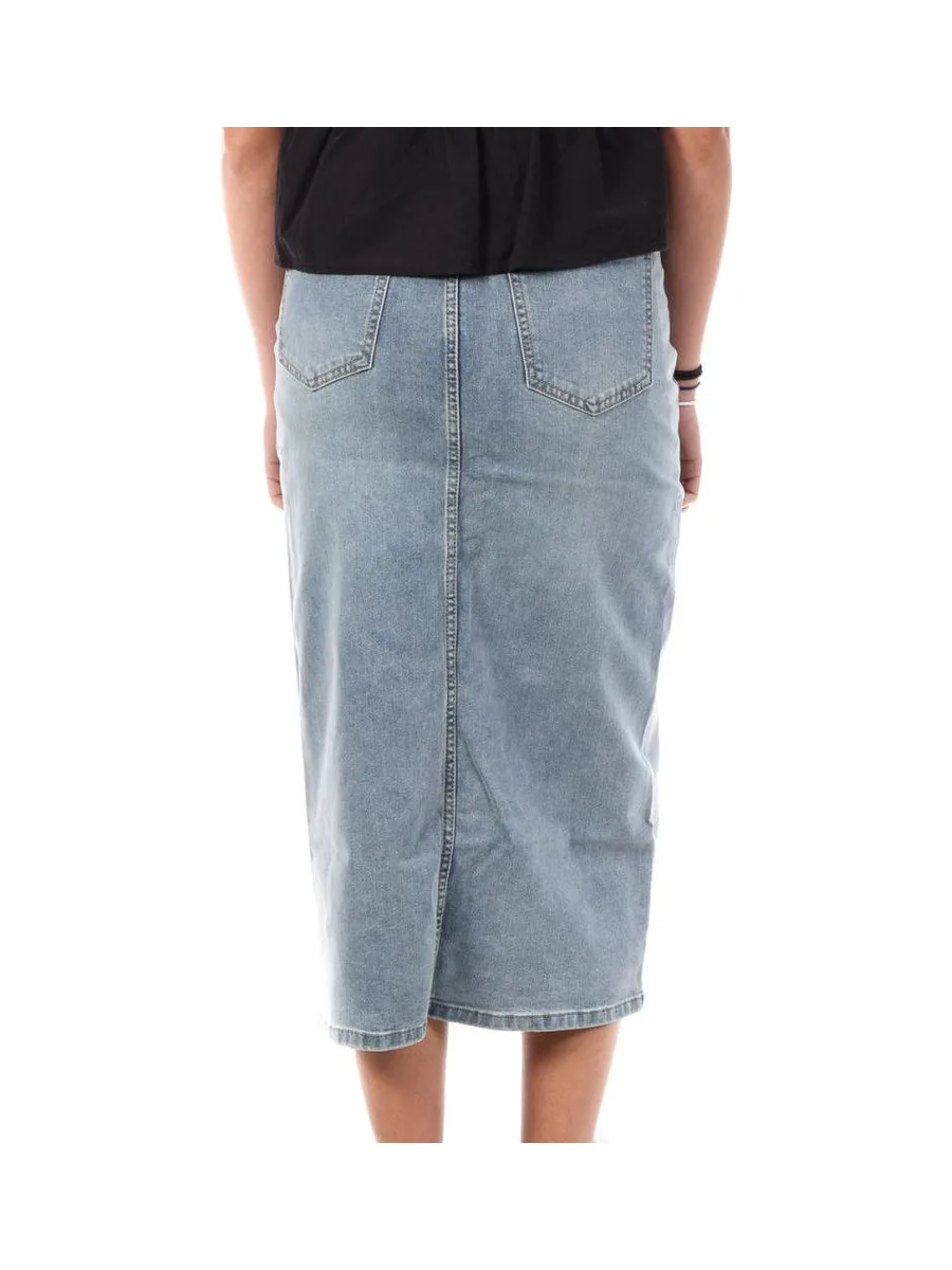 Jupe en Jean Bleu Femme Monday Premium Elephant 3
