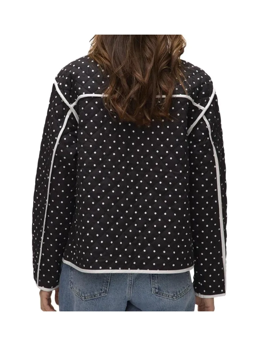Veste Noir à Pois Femme Vero Moda Anne 3