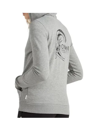 Sweat Zippé à capuche Gris Clair Femme O'Neill Circle Surfer 2