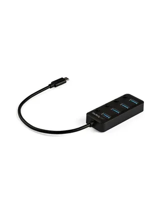 Hub - USB C 4-Port with On/Off Switches 1