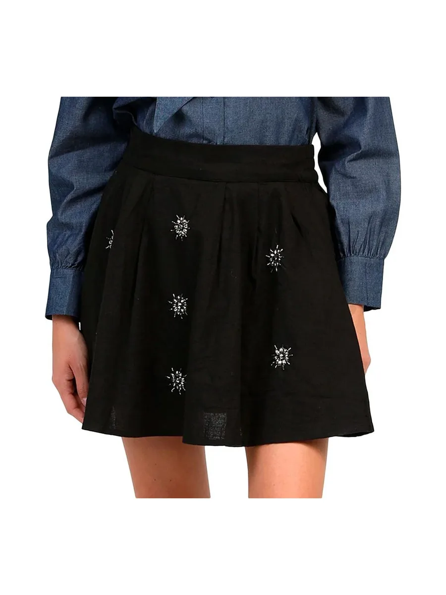 Jupe Noir Femme An'ge Rosalia 2