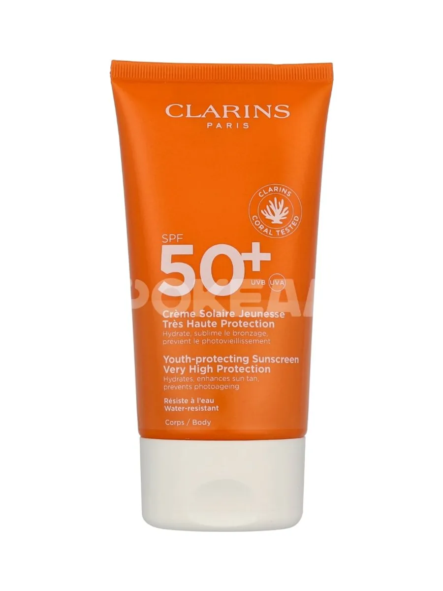 Clarins Youth-Protecting Sunscreen SPF50+ 150ml - Body 2