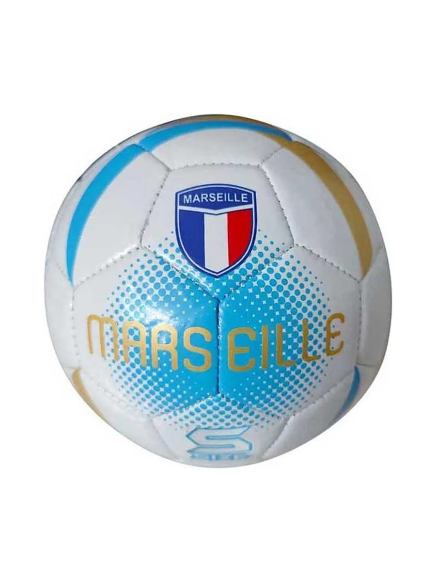 MARSEILLE Ballon Blanc/Bleu/Doré Sport Zone 2