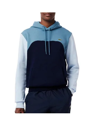 Sweat Bleu Homme Lacoste Classic Block 1