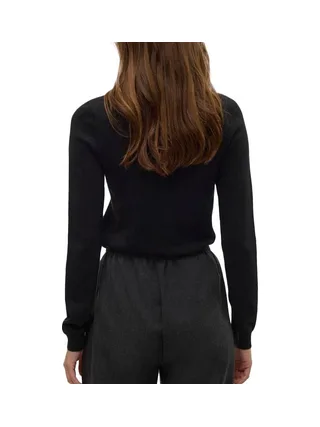 Pull Noir Femme Vero Moda Happyshine 2