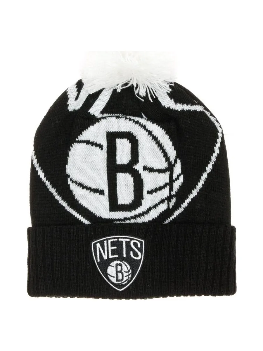 Brooklyn Nets Bonnet Noir Garçon NBA Collegiate 2