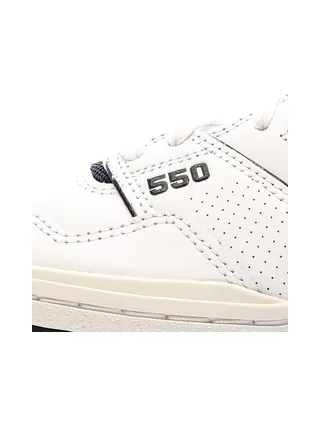 Baskets Blanche/Noir Homme New Balance 550 7