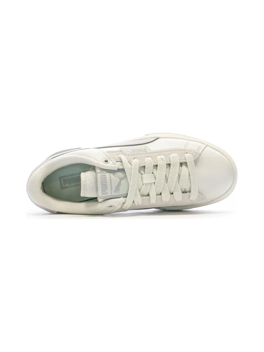 Baskets Écru/Gris Femme Puma Crashed Selflove 5