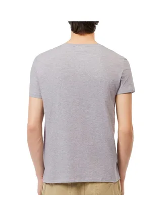T-shirt Gris Homme Lacoste TH6709-1GF 2