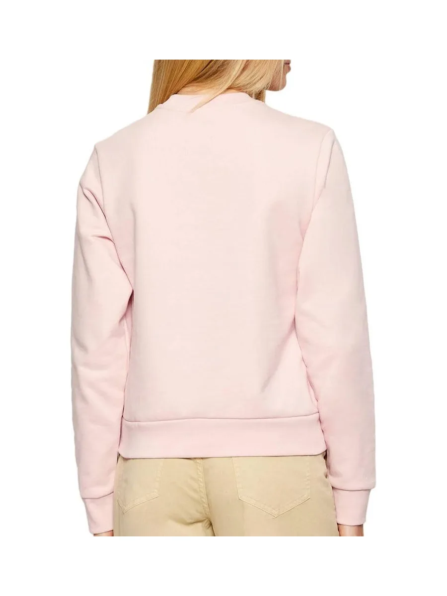Sweat Rose Femme Lacoste Relaxed Fit Fleece 3