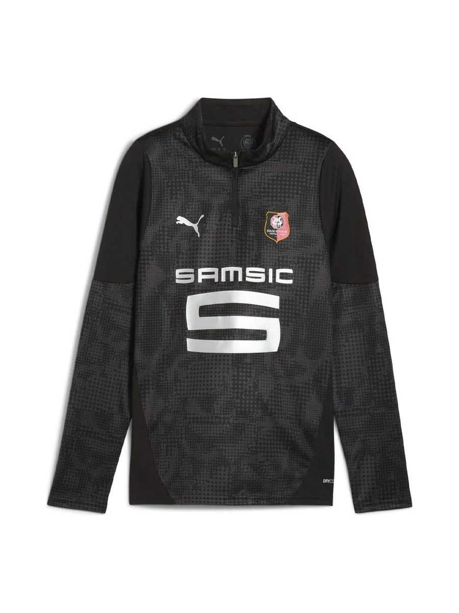Stade Rennais haut de football Noir Homme Puma 2