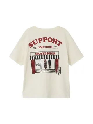 T-shirt Beige Garçon Name it Lasso 2