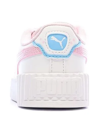 Baskets Blanches/Roses Fille Puma Carina 3.0 Jellyy 3