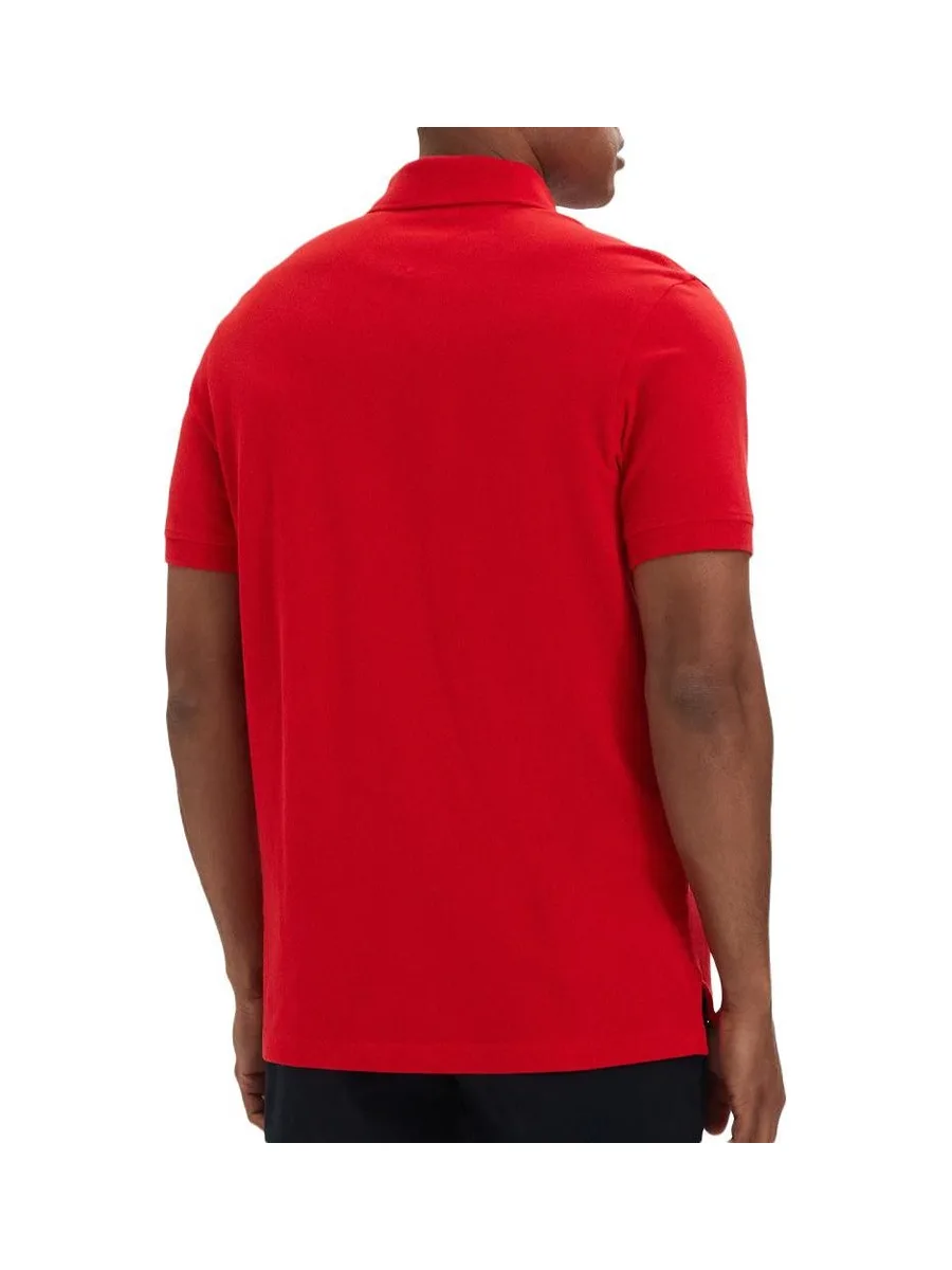 Polo Rouge Homme Tommy Hilfiger Regular 3