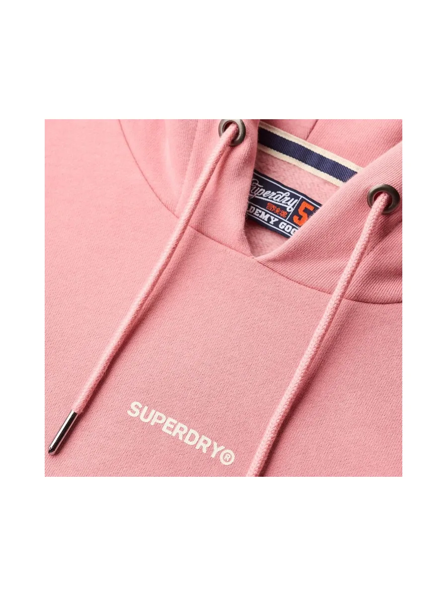 Sweat à Capuche Rose Femme Superdry Plain Hood 2