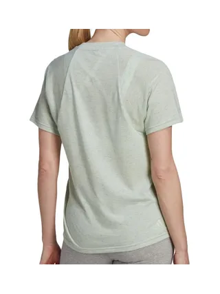 T-shirt Vert Femme Adidas HK0419 2