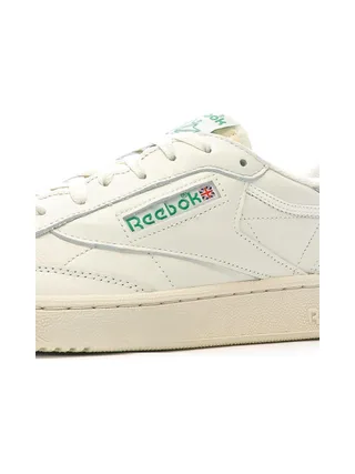 Baskets Blanche/Verte Homme Reebok Club C85 Vintage 7