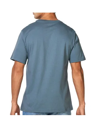 T-shirt Bleu Homme Converse Outdoor Star 2