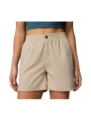 Short de Randonnée Beige Femme Columbia Cedar Crest 1