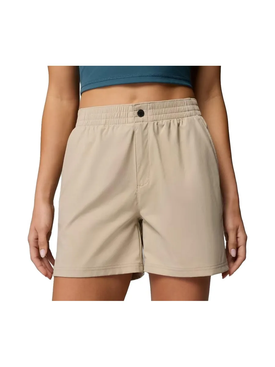 Short de Randonnée Beige Femme Columbia Cedar Crest 1