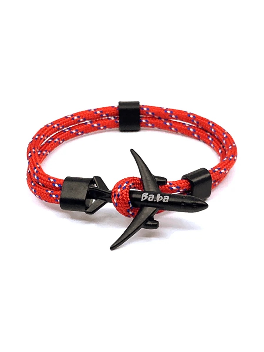 Bracelet Roissy rouge 5