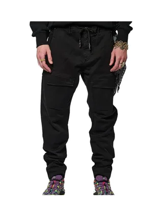 Pantalon Toile Noir Homme Kaporal RONANE 1