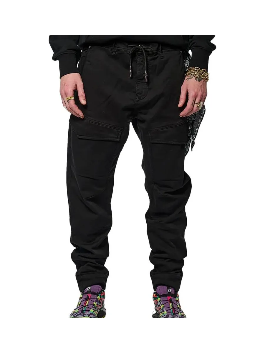 Pantalon Toile Noir Homme Kaporal RONANE 2
