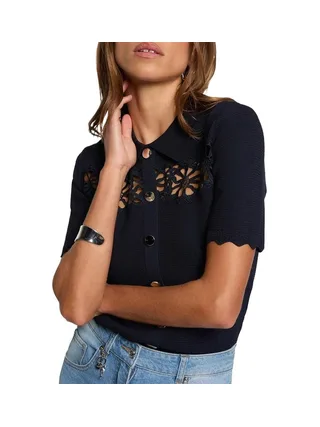 Pull Marine Femme Morgan MILINI 1