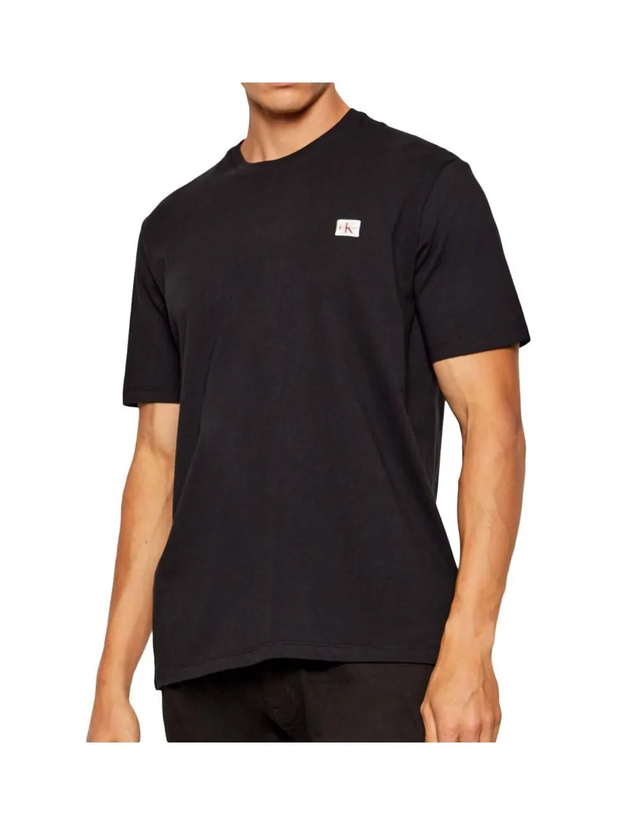 Lot de 2 T-shirts Noirs Homme Calvin Klein Jeans Ss Badge 3