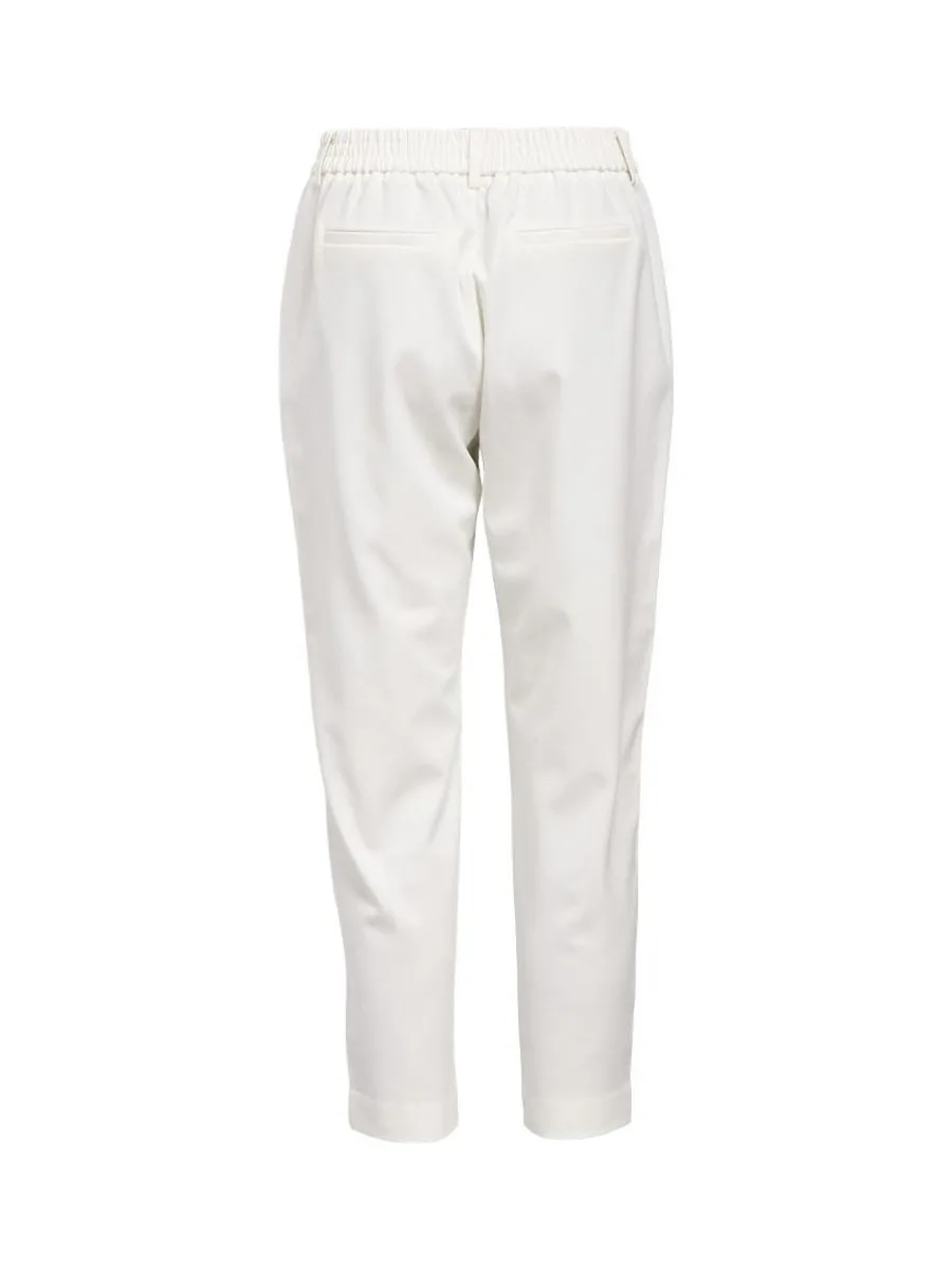 Pantalon habillé écru femme Vero Moda Slim 3
