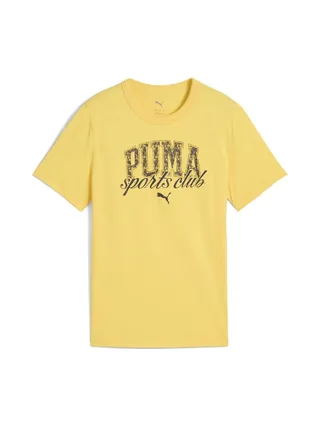 T-shirt Jaune Garçon Puma Class Graphic 1