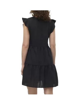 Robe Noir Femme Vero Moda Kita 2