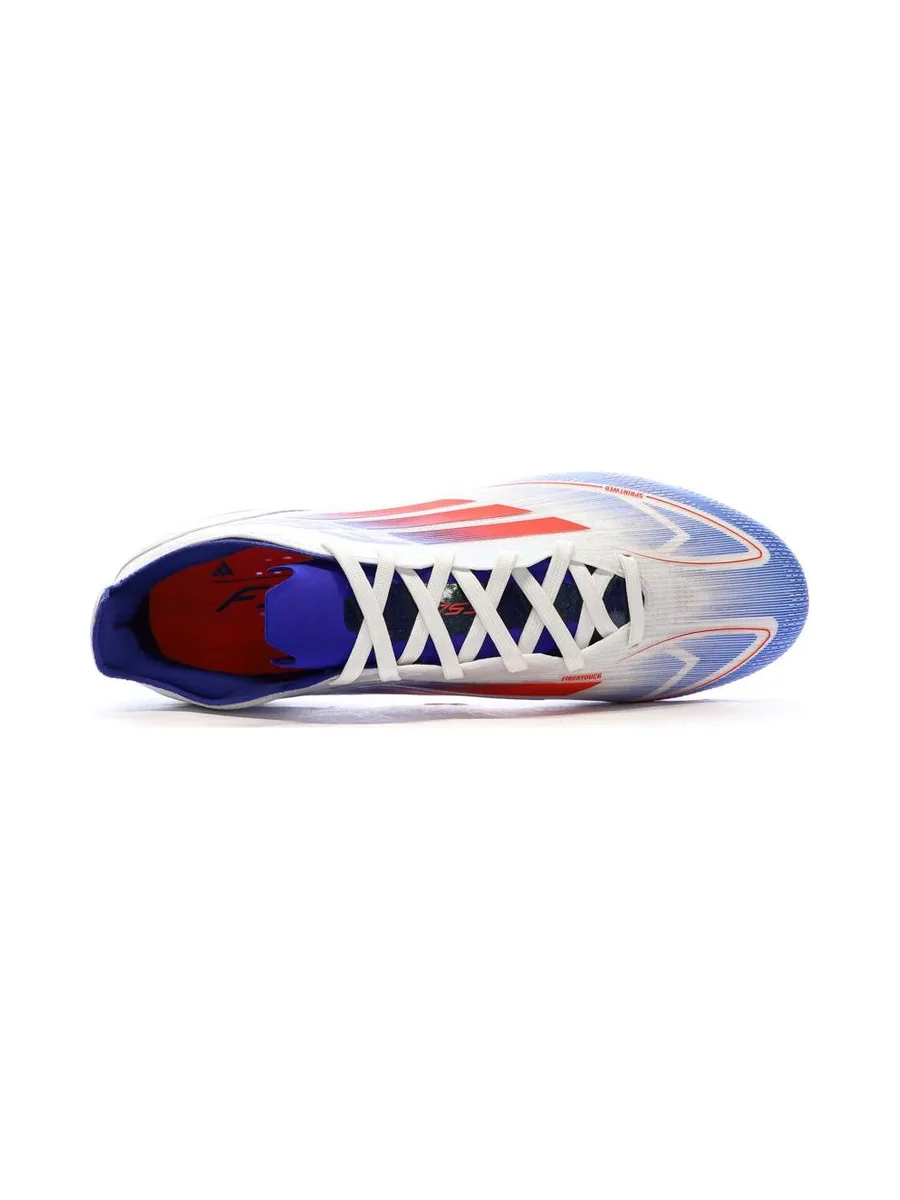 Chaussures Football Bleu/Rouge Homme Adidas F50 Pro 5