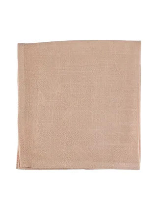 Serviette de table - 6 pièces - Lin et coton blanc crème 51