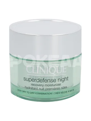 Clinique Superdefense Night Recovery Moisturizer 50ml - Very Dry to Dry Combination 1,2 2