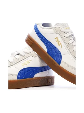 Baskets Blanc/Bleu Garçon Puma Club Ii Era 7