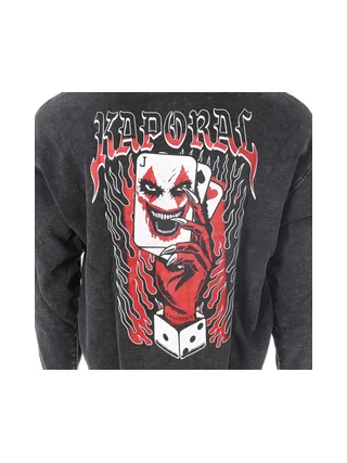 Sweat à Capuche Gris Homme Kaporal Vince 3
