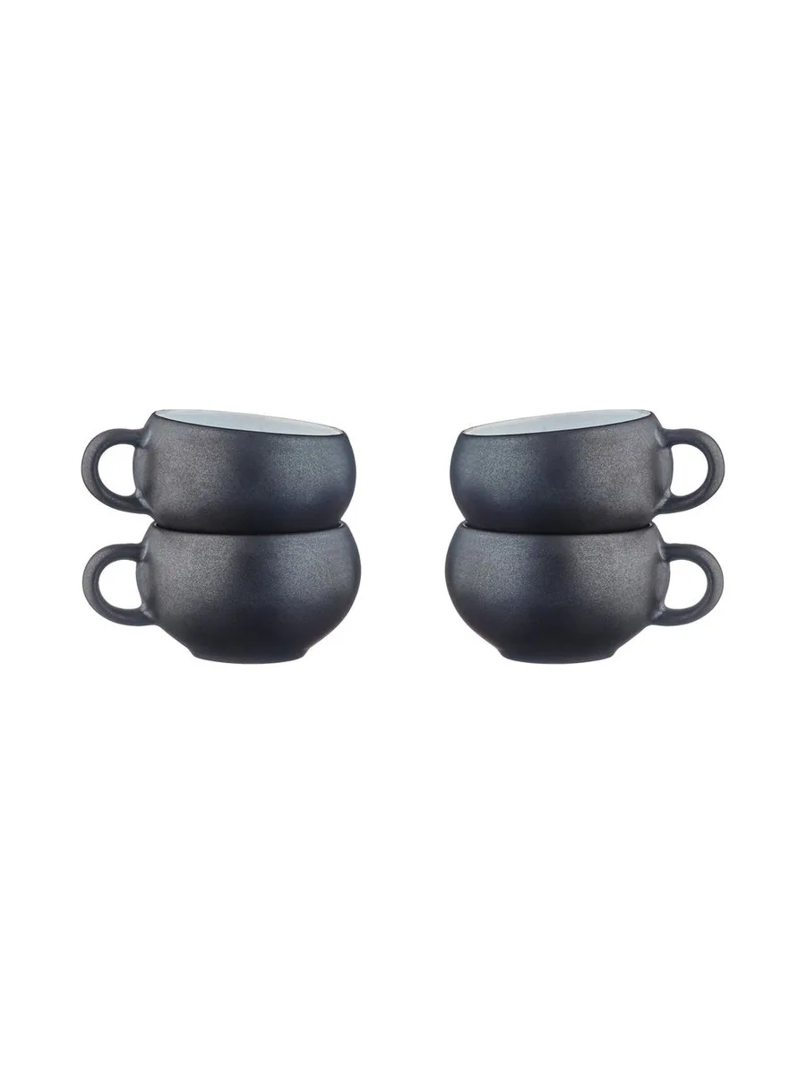 Tasse GOURMET 12cl - 4 pièces - Onyx 9